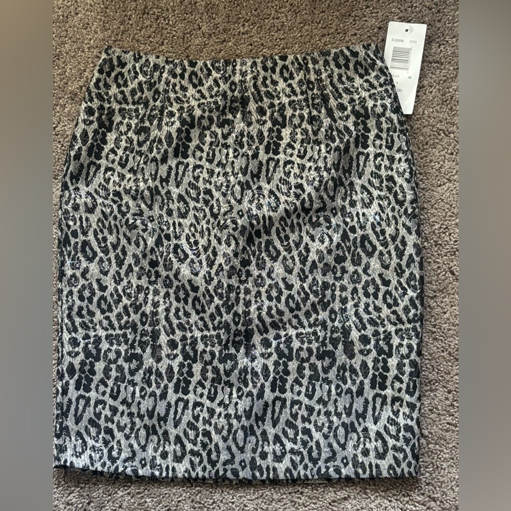 Leopard Print Women's Skirt